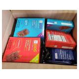 Box of Mixed Flavor RX Granola Bars All are past t