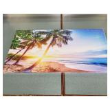 Print on Canvas of Beach Scene