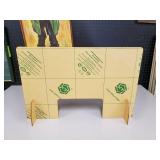 Lot of 9 Acrylic Sneeze Guards