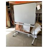 Movable Double Sided Whiteboard -90 X 120 CM