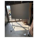 Movable Double Sided Whiteboard -90 X 120 CM