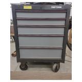 Craftsman Roll Around Tool Box Filled with Hardwar