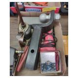 Tool Lot Including Glue Gun, Locks, Oiler, Electri