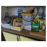 Lawn and Garden Lot Includes Sprayer, Chemicals, H