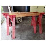 Pair of Hitch Horse Saw Horses Assorted colors. 
F