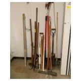 Long Handled Tools Lot