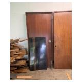 Large Lot of Pre Hung Interior Doors, Screen Doors