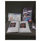 LOT OF DIY PAINTS AND DIY LAB KIT WITH SMALL HAIR