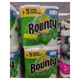 BOUNTY QUICKSIZE 4 PACKAGES OF 2 PACKS