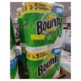 BOUNTY QUICKSIZE 4 PACKAGES OF 2 PACKS
