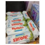 LOT OF 8 HUGGIES NATURAL CARE CUCUMBER MELON & GRE