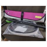 LOT OF STEERING WHEEL COVER, WINSHIELD SUN SHADE,
