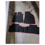 SAN AUTO CAR FLOOR MATS HEAVY DUTY ODORLESS