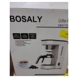 BOSLAY COFFEE MAKER MODEL NO. CM1172-UL UNTESTED A