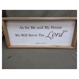 WOODEN SIGN