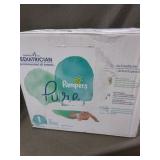 PAMPERS PURE PROTECTION SIZE ONE 132 DIAPERS
