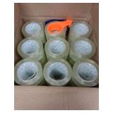 BOX OF KING TAC HEAVY DUTY PACKAGING TAPE 36 ROLLS