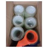 BOX OF KING TAC HEAVY DUTY PACKAGING TAPE 24 ROLLS