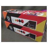 PAIR OF SHIWAGIN REFLEX BOXING BALLS WITH HEADBAND
