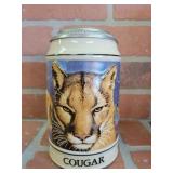 Budweiser Endangered Species Stein Cougar