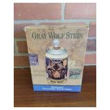 Budweiser Endangered Species Stein Gray Wolf