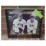 FRAMED PRINT-LOU GEHRIG & BABE RUTH-NEW YORK