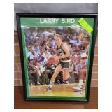 LARRY BIRD FRAMED PRINT 1988