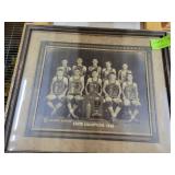 1935 STATE CHAMPIONS FRAMED PHOTO