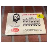 Case xx John F Kennedy 25th anniversary pocket