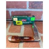 Case XX copperlock chestnut single blade pocket