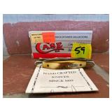 Case XX 2 blade stag handle pocket knife 00130