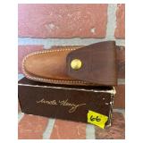 Uncle Henry 2 blade stag handle pocket knife with