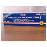 Camillus Official Boy Scout single blade lockback