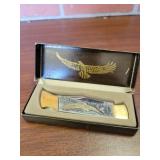 Stainless Steel Japan lockback pocket knife Eagle