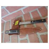 Utica Sportsman sheath knife and hatchet set