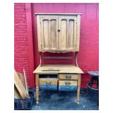 primitive possom belly cabinet needs repair