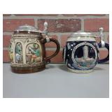 2 PAIR OF GERMAN BEER STIENS