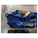 RATCHET STRAPS, BATTERY ORGANIZER & METAL