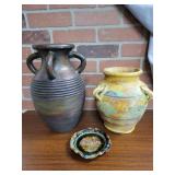 PAIR OF DECORATIVE VASES INCLUDING PIER ONE &