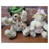 PAIR OF BEARS- INCLUDING MUSICAL BEAR-MAX HERMAN