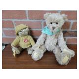 2 BEARS FROM TEDDY BEAR WORKSHOP IN TENNESSEE