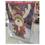 MOOSE ORIGINAL ALCE WITH LED LANTERN APR. 30"TALL