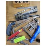 LOT OF ASSORTED HAND TOOLS