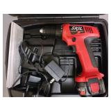 SKIL MODEL #2368-02 CORDLESS DRILL WITH BATTERY &