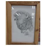 4 FRAMEDand signed Mary Elfridge PRINTS OF NATIVE