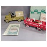 2 HALLMARK KIDDIE CAR CLASSICS