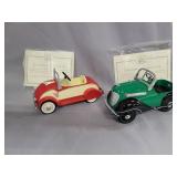2 HALLMARK KIDDY CAR CLASSICS