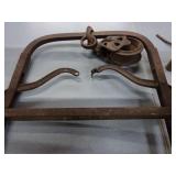 ANTIQUE HAY HOOK HOIST