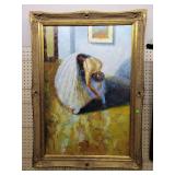 J. Harris Signed O/C of Ballerina