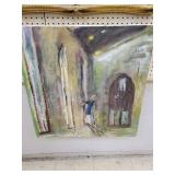 O/C of Abstract Person in Building